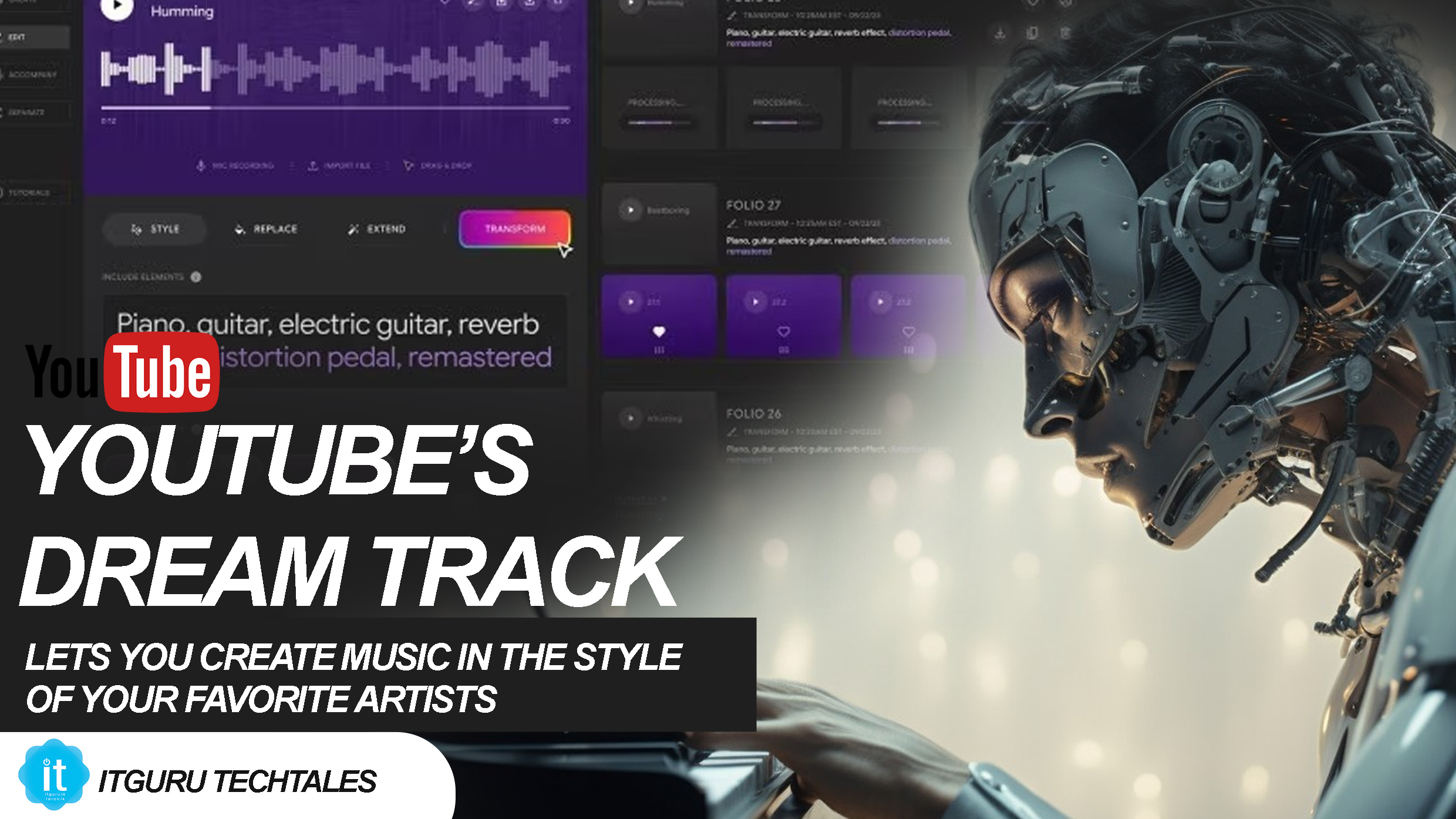 YouTube’s Dream Track lets you create music in the style of your favorite artists