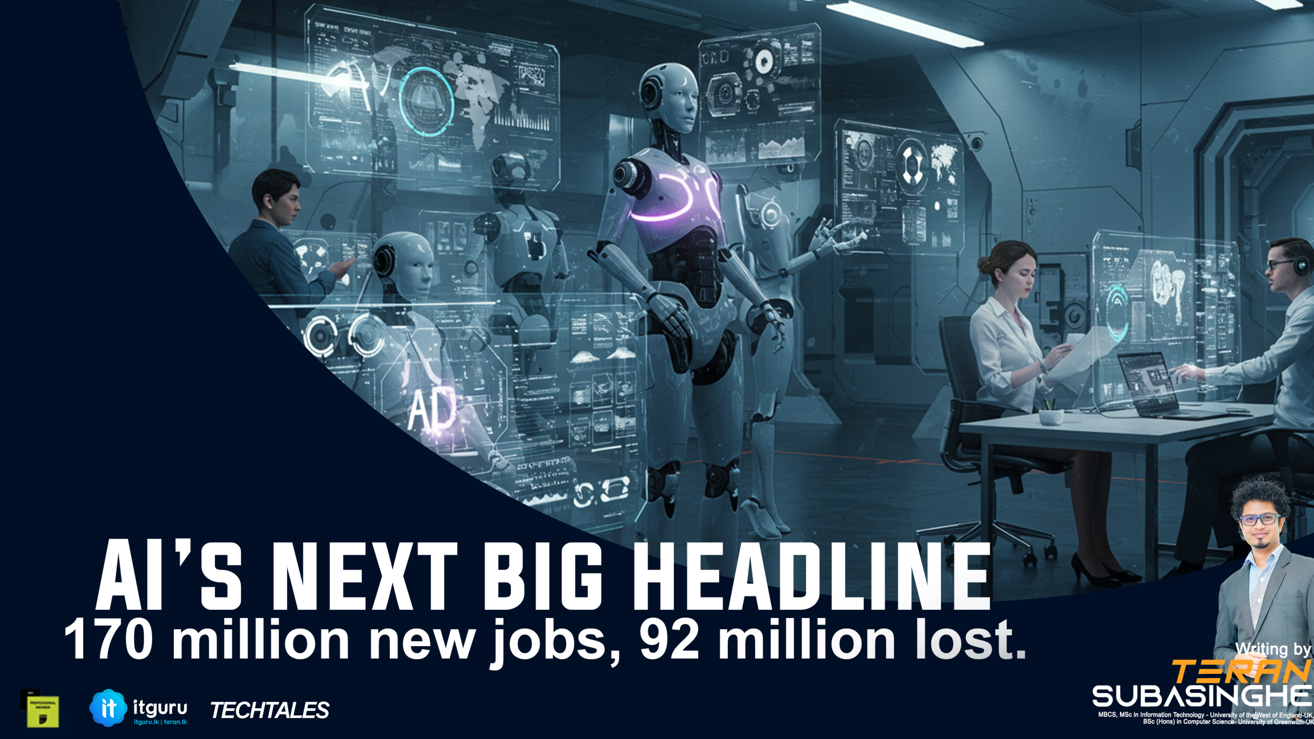 AI’s next big headline: 170 million new jobs, 92 million lost.